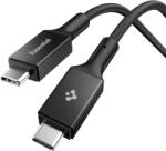 Spigen Cablu Spigen Essential USB-C la USB-C, 100W, 150cm, culoare negru (8800283315530-ACA10421) - pcone