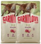 CARNILOVE True Fresh Dog Duck Adult 2X12 kg száraz táp friss kacsával felnőtt kutyák számára