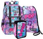 COOLPACK - Rumi iskolatáska szett felszerelt 3 emeletes tolltartóval - K-Pop - Rainbow (F166037-1-szett) (F166037)