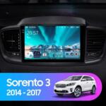  Autó navigáció Teyes CC4 Kia Sorento 2015-2020 6+64GB 10.36" QLED Octa-core 2.7Ghz, Android 4G Bluetooth 5.1 DSP - A változat