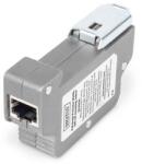 ASSMANN DN-95421 DIN sínes PoE túlfeszültségvédő RJ45 szürke (DN-95421)