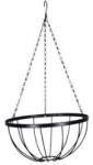  Virágtartó függőkosár, rusztikus, kerek 35 cm /5db/karton (6070120 - 6070120)