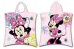 Jerry Fabrics Minnie, prosop tip poncho, terry, Pink Bow, 50x115 cm