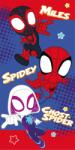 Jerry Fabrics Spidey, prosop terry, 70x140 cm