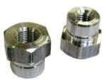 GreenPower Damilfej alkatrész alu 130 mm 12x1, 75 anya