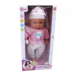 Man Yuk Toys Hangot adó játékbaba lámakornis ruhában - 35 cm (WZB102-10) (WZB102-10)