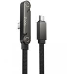 hoco. Cablu Date si Incarcare USB-C - USB-C HOCO U150 Exquisite, 60W, 1.2m, Negru