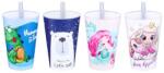  IRIS G-258 BONNY STRAW pohár szívószállal 400ml 8, 2x12cm (G-258) (G-258)