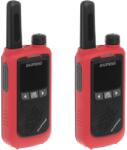 Baofeng BF-T17 rádiótelefon piros - 2 db (148446)
