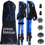 Nordic walking bot, túrabot, 2 db, kék - trekking bot túrázáshoz, kiránduláshoz (v14705_N)