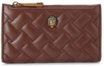 Kurt Geiger női bőr pénztárca KENSINGTON - burgundia Univerzális méret
