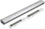 YLI YM-280T(LED)H-100 Felületre szerelhető fogantyús síktmágnes nyomógombbal (BL-200-100) (YM-280T-LED-H-100)