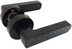  SecuKey D100-BT-bk Önálló All-In-One irodaajtó zár - kódos és ujjnyomat olvasós kilincs, bluetooth alkalmazással -fekete (D100-BT-bk)