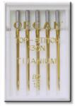 Organ Ace topstich titanium finete 80 - 5 buc Organ Needles TopStitch Titanium (55616080) - cusutsibrodat
