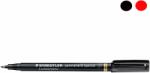 STAEDTLER Marker permanent 0.6 mm STAEDTLER Lumocolor Special F negru