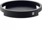 AdHoc Tavă de servire din lemn Aura 30 cm, neagră Tava