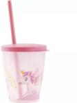 Snips Cană din plastic pentru copii cu pai Snips Unicorn 385 ml, BPA Free