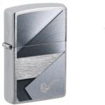 Zippo Pipe Metallic Design Brushed Chrome pipaöngyújtó (Z-152756)