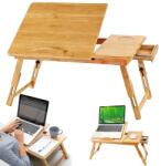 Bedee Összecsukható Ágyasztal Laptophoz és Reggelihez 54x34cm (Stolik na łóżko)