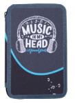 Herlitz Tolltartó üres 3 emeletes HERLITZ Music in my head 20 x 6 x 13cm