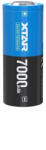 XTAR 26650 3, 6V 7000mAh 10A védelemmel ellátott Li-ion akkumulátor (Xtar-26650-7000-PCB)
