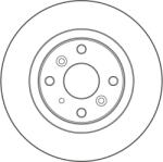 TRW Disc frana TRW DF6796 (DF6796)