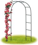 4Pros Kerti pergola boltív fém rózsa virág kúszó terasz 240x140 cm (POŁwz1)