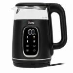 Voltz Oliver Voltz OV51230AF, 2200 W, 1, 7 litri, comandă tactilă, 4 programe, negru/argintiu, fierbător de apă (51230AFBCH) Fierbator