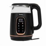 Voltz Oliver Voltz OV51230AF, 2200 W, 1, 7 litri, comandă tactilă, 4 programe, negru/auriu, fierbător de apă (51230AFBRG) Fierbator