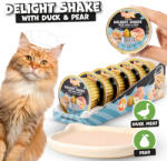  UNIQ PETS MACSKA Alutálcás NEDVES Eledel 60g Kacsa és Körte (UCW0012) - tenyesztoitap