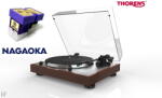 THORENS TD 402 DD + Nagaoka MP-200 - aparat pentru gramofon cu antrenare directă - nuc