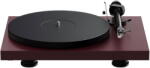 Pro-Ject Debut Evo 2 + Pick It MM EVO - Satin Wine Red - Gramofon cu brat EVO îmbunătățit 8, 6" din fibră de carbon și pickup Pick It MM EVO