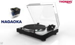THORENS TD 402 DD + Nagaoka JT-80LB - aparat de gramofon cu acționare directă - negru