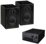 TEAC AG-H380 + Scansonic S5 - Ansamblu de receptor stereo 2x40W și 2 boxe de raft cu 2 cai