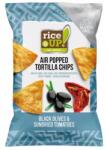 RiceUP! tortilla chips fekete oliva és paradicsom ízű 60g