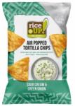 RiceUP! tortilla chips hagymás tejfölös ízű 60g