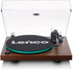 Lenco LBT-225WA - Gramofon Hi-Fi, talír din sticlă, braț din carbon