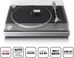 Lenco L-455BK - Gramofon cu șasiu din aluminiu și pick-up 2M RED