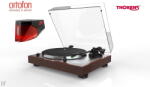 THORENS TD 402 DD Walnut + Ortofon 2M RED - aparat pentru gramofon cu antrenare directă - nuc