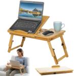Bedee Laptop asztal Összecsukható Ágyhoz Dönthető Asztallappal 54x34cm (Składany stolik na łóżku)