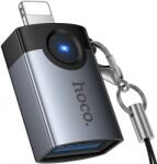 hoco. Adaptor OTG Lightning - USB-A HOCO UA46, Gri