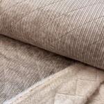  Kordbársony QUILT champagne