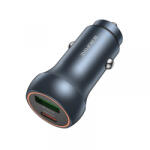 BOROFONE Incarcator Auto Borofone BZ32B Fresh, 48W, 3A, 1 x USB-A - 1 x USB-C, Gri - gsmboutique