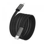BOROFONE Cablu Date si Incarcare USB-C - USB-C Borofone BX124 Peace, 30W, 1m, Negru - gsmboutique