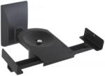 TECHLY Suport de perete pentru difuzoare, set 2 bucati, reglabil, TECHLY, negru, ICA-SP SS201