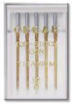 Organ Ace topstich titanium finete 90 - 5 buc Organ Needles TopStitch Titanium (55616090) - tiparedecroitorie