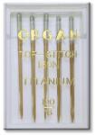 Organ Ace topstich titanium finete 100 - 5 buc Organ Needles TopStitch Titanium (55616100) - tiparedecroitorie