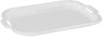 DOMOTTI Tava medie cu manere 46x33x3cm, alb, Clever (229022) Tava