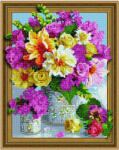 iPicasso Set goblen cu diamante, cu sasiu, Culori in armonie, 40x50 cm (5PD4050024)