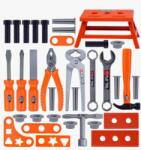 4leaders Set de unelte pentru copii, 38 piese (859562912600451)